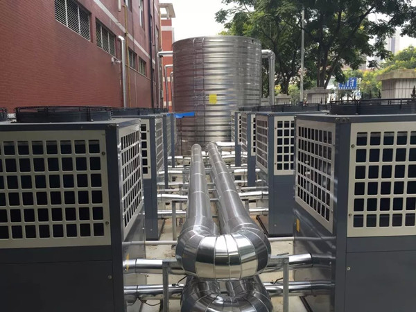 常州衛(wèi)校熱泵熱水工程