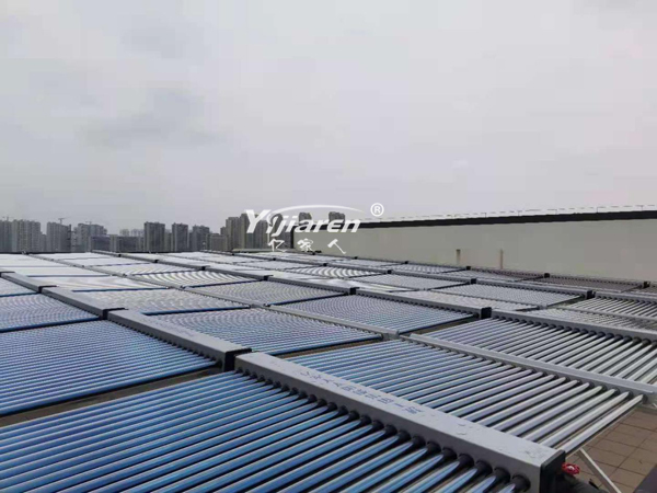 蘇州光大環保員工宿舍太陽能熱水工程交付運行