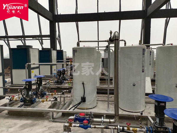 衢州便民中心安裝商用直熱式承壓熱泵熱水系統