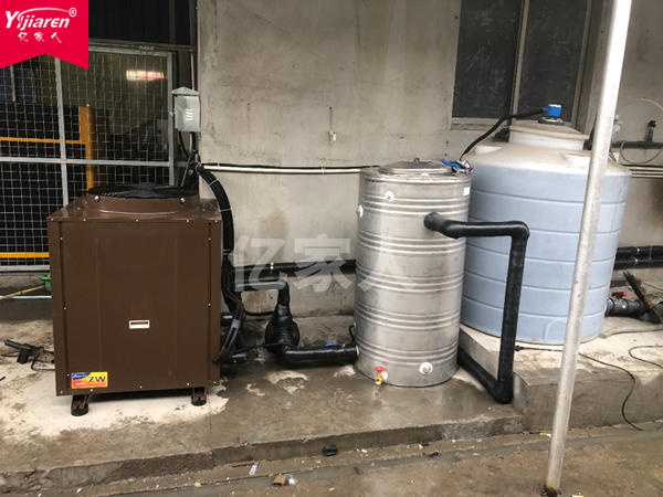 空氣能加熱系統應用在污水加熱蒸發處理中