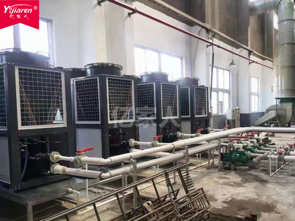 塑膠ABS電鍍線用高溫熱泵比電加熱節能50%左右