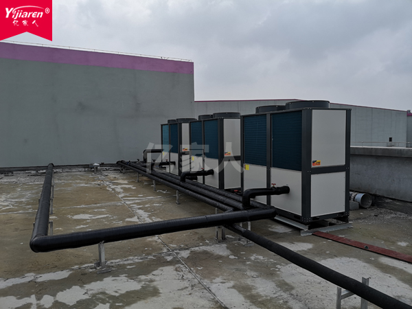 老化房采暖用低溫型復疊式高溫熱泵供暖機