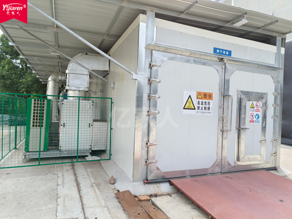 【空氣能烘干除濕機】應用在家具水性漆晾干房