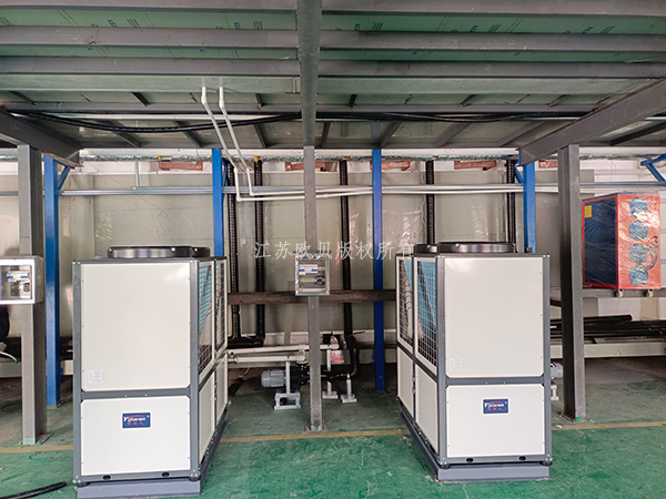 自動化元器件電鍍槽冷熱水空氣能熱泵恒溫機