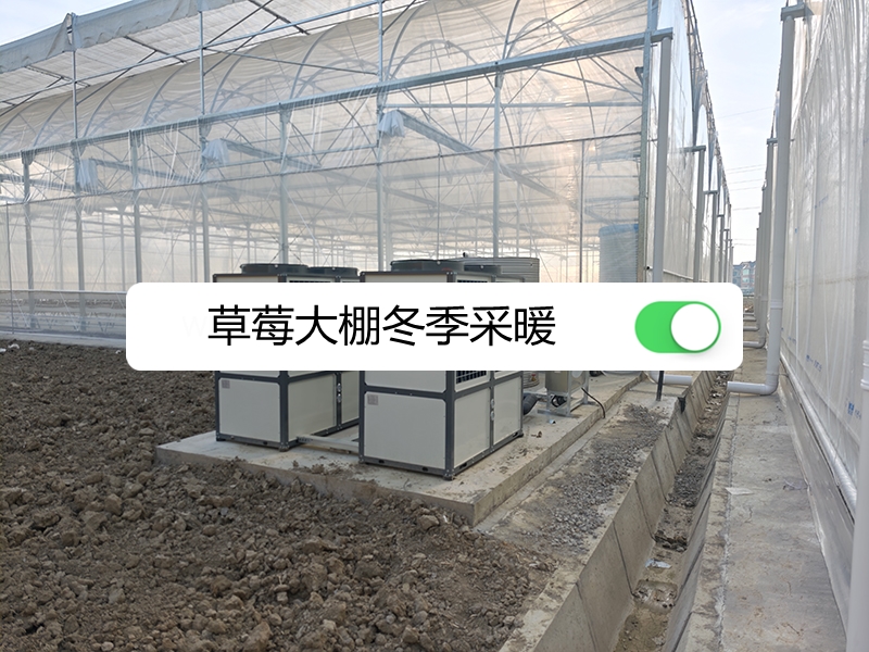 空氣能熱泵助力草莓溫室大棚恒溫越冬