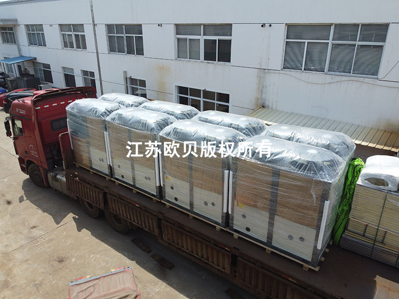 8臺空氣能熱泵發貨，助力舟山農業大棚綠色恒溫節能改造