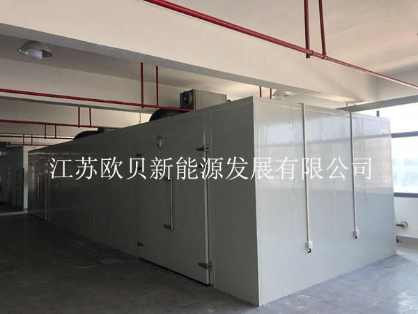 空氣能紙管烘干房