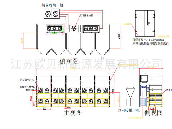 熱回收烘干